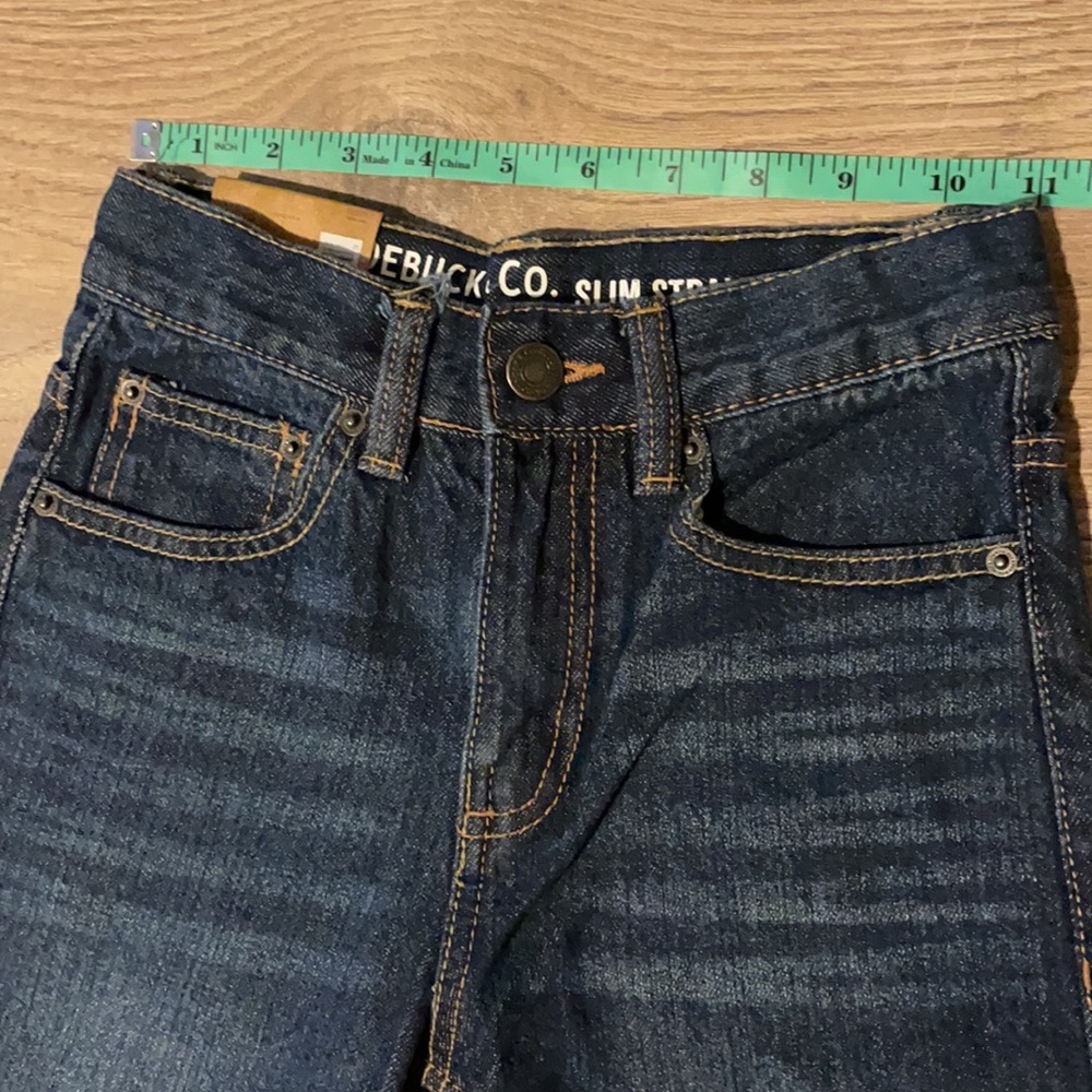 Roebuck & Co. boys' slim straight leg jeans 12S - Picture 5 of 8